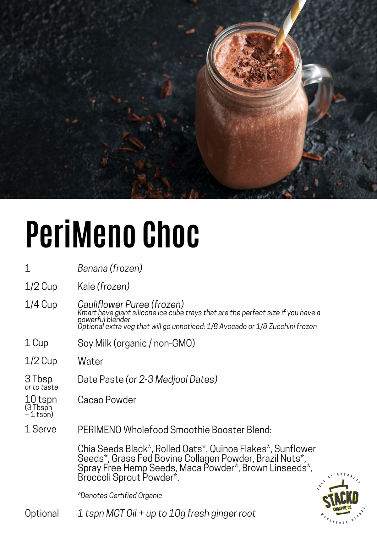 PeriMeno Smoothie Booster