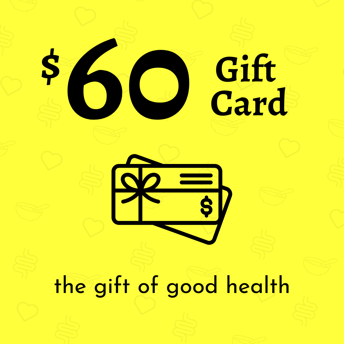 $60 Gift Card