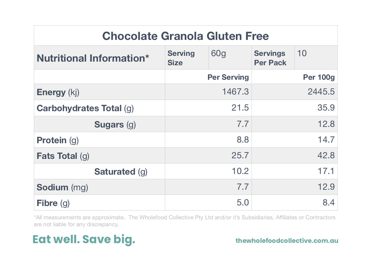 Gourmet GF Granola - Cacao Crunch