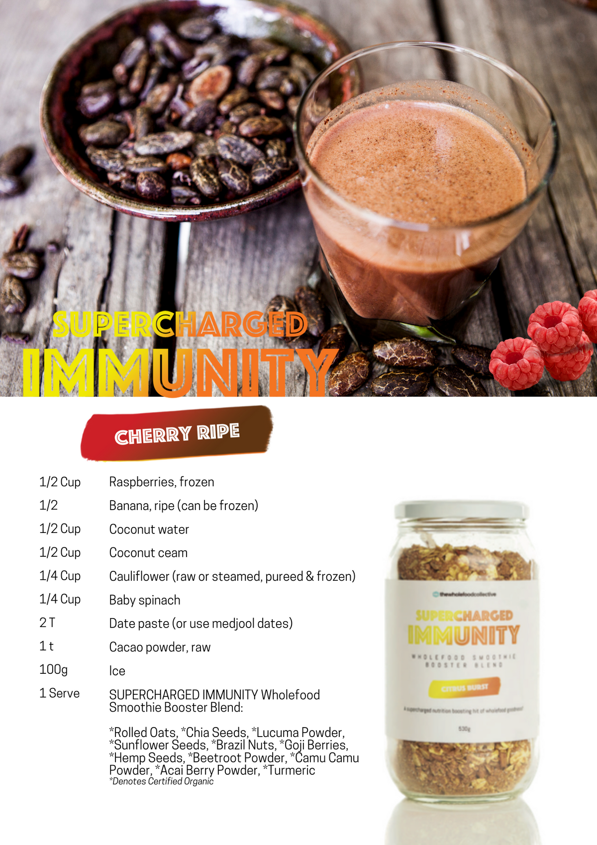 Immunity Smoothie Booster
